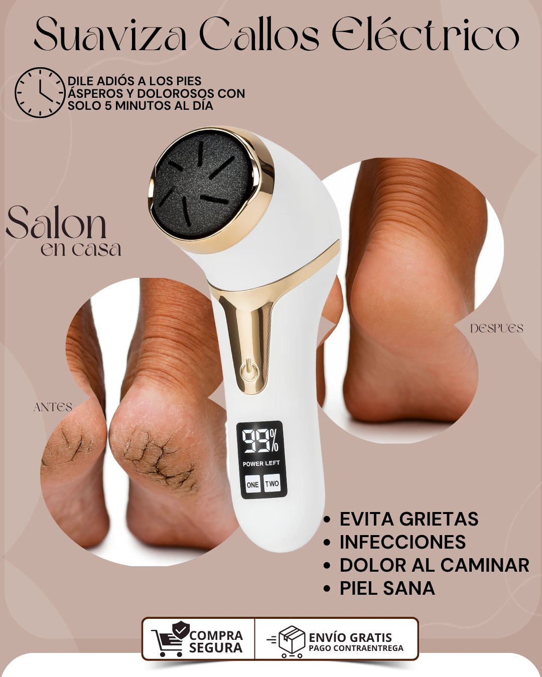 Suaviza Callos Eléctrico