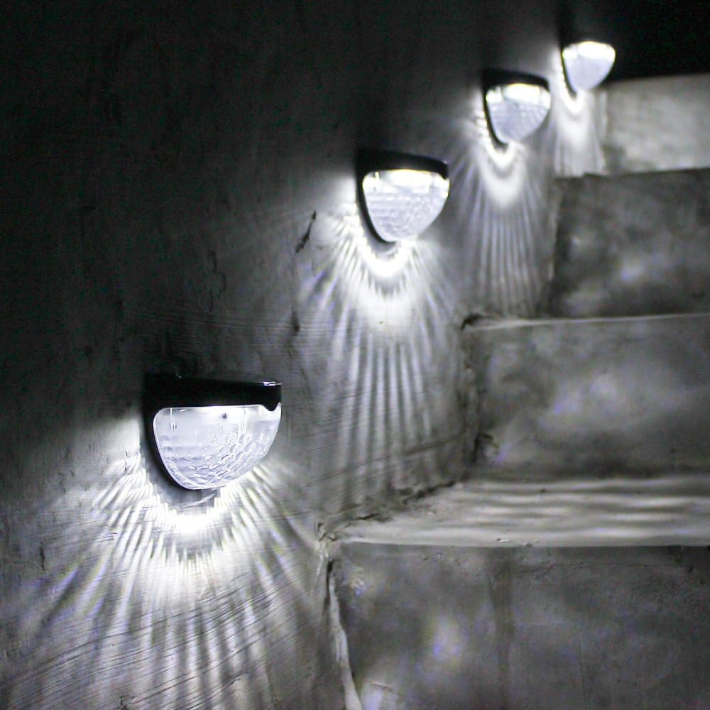 Luz Solar Semicircular Patio