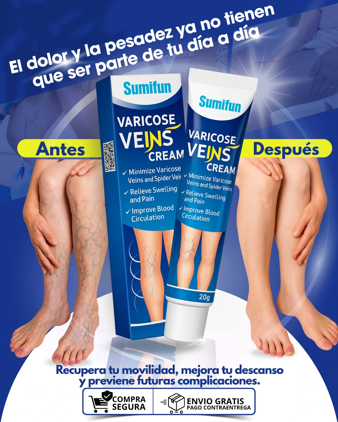 Crema para varices VARICOSE