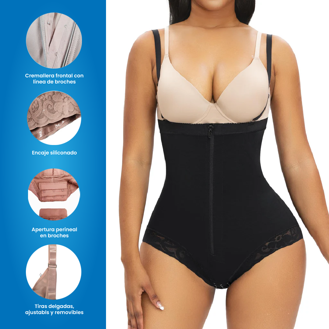 Body Con Zipper Moldeadora