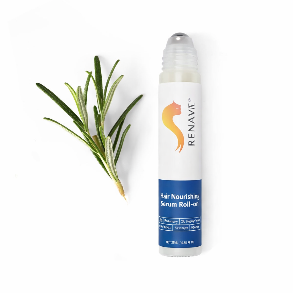 Serum roll-on para crecimiento capilar – fortalece y estimula el cabello desde la raíz