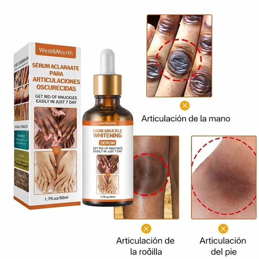 Serum aclarador de nudillos y zonas oscuras – piel más uniforme e iluminada