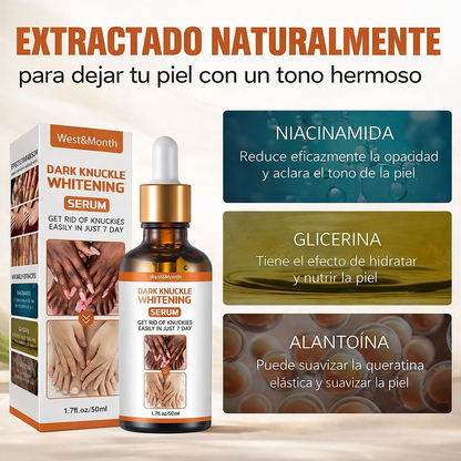 Serum aclarador de nudillos y zonas oscuras – piel más uniforme e iluminada