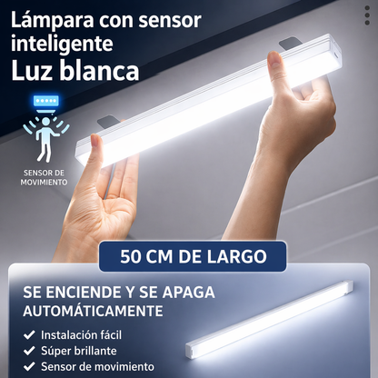 Lámpara Luz LED con sensor de movimiento 50cm