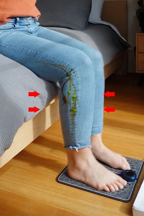 Masajeador de Pies con Estimulación Muscular Eléctrica