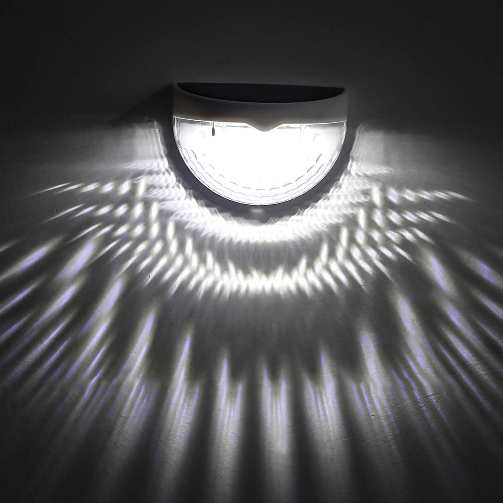 Luz Solar Semicircular Patio