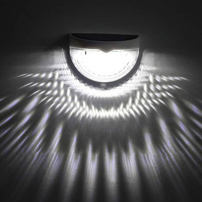 Luz Solar Semicircular Patio