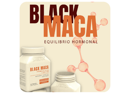 Maca Negra 1500mg – Apoyo Natural para Vitalidad Masculina y Femenina