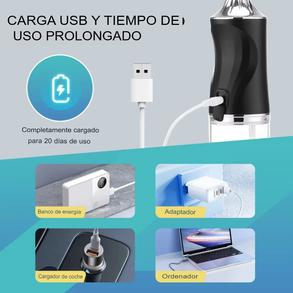Irrigador Bucal Portátil Premium