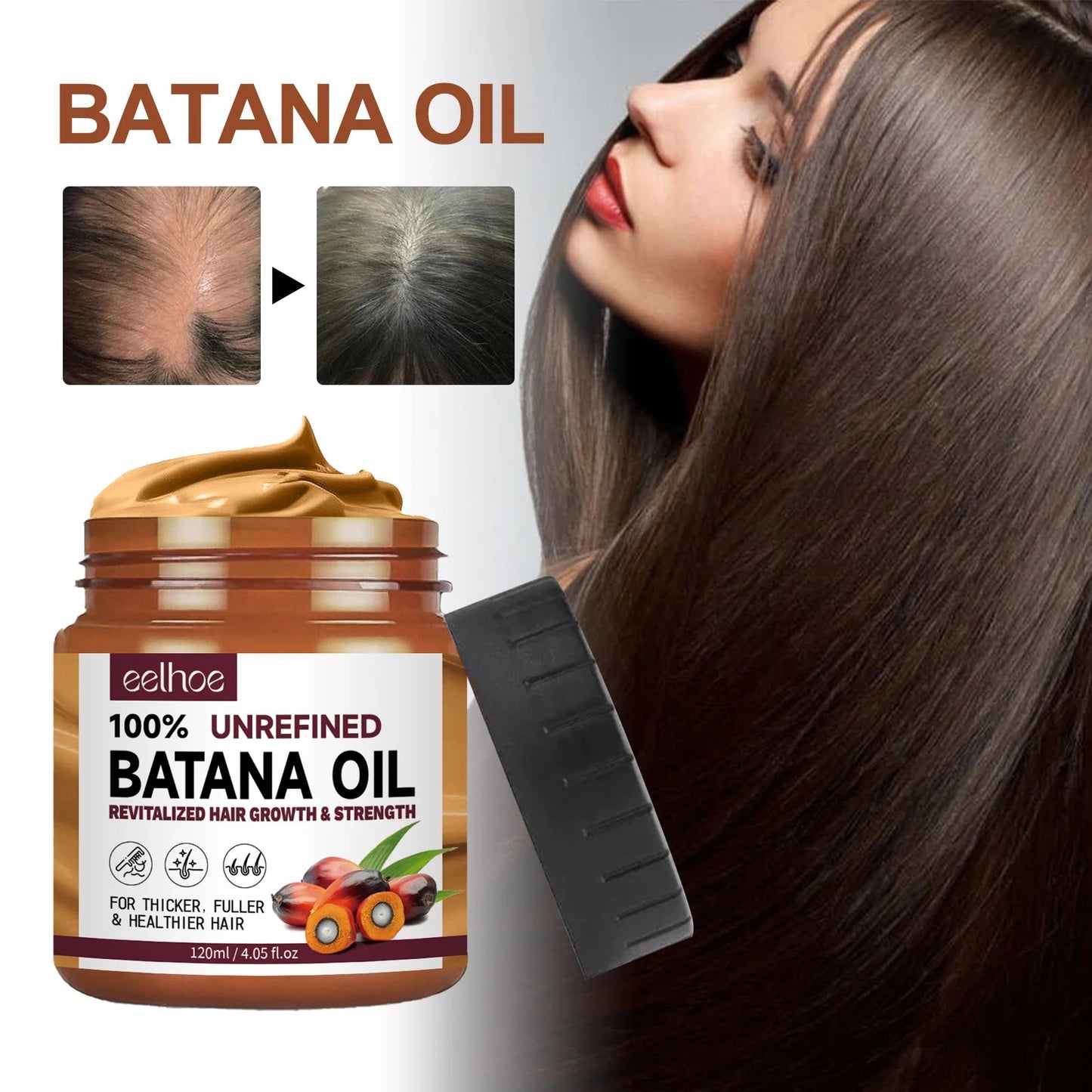 Aceite de batana 100% natural – fortalece, repara y revitaliza el cabello desde la raíz