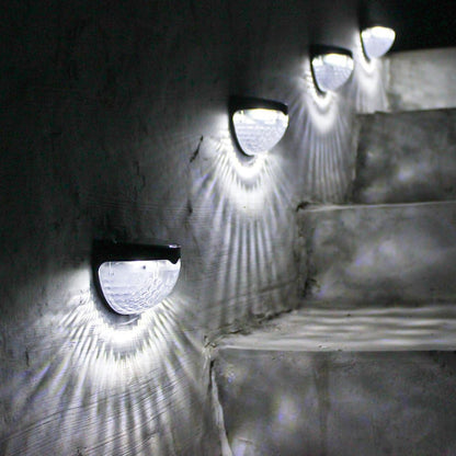 Luz Solar Semicircular Patio