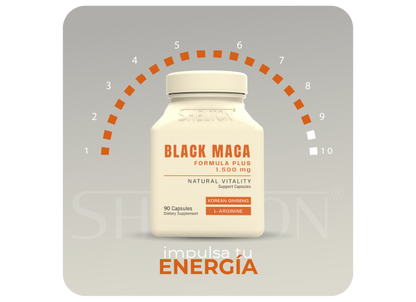 Maca Negra 1500mg – Apoyo Natural para Vitalidad Masculina y Femenina