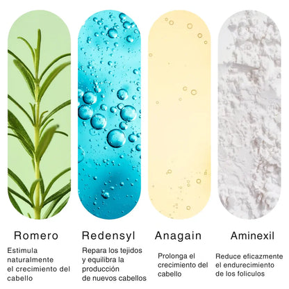 Serum roll-on para crecimiento capilar – fortalece y estimula el cabello desde la raíz